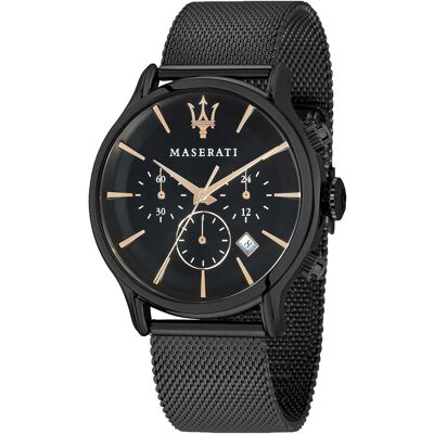 Maserati R8873618013 Epoca Chronograph Herrenuhr 42mm 10ATM Maserati R8873618013 Epoca Chronograph Herrenuhr 42mm 10ATM