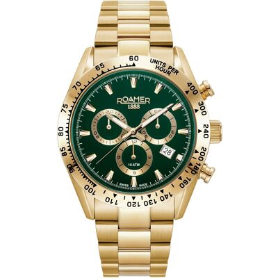 Roamer 850837 48 75 20 Herrenuhr Monza 100 Chronograph 42mm 10ATM Roamer 850837 48 75 20 Herrenuhr Monza 100 Chronograph 42mm 10ATM