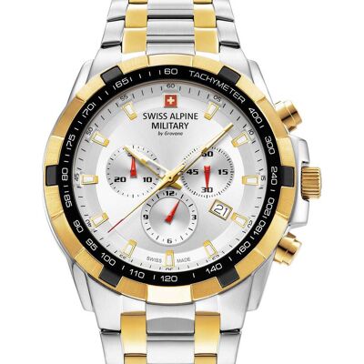 Swiss Alpine Military 7043.9142 Star Fighter Chronograph Herrenuhr 47mm 10ATM Swiss Alpine Military 7043.9142 Star Fighter Chronograph Herrenuhr 47mm 10ATM
