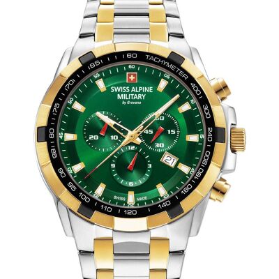 Swiss Alpine Military 7043.9144 Star Fighter Chronograph Herrenuhr 47mm 10ATM Swiss Alpine Military 7043.9144 Star Fighter Chronograph Herrenuhr 47mm 10ATM