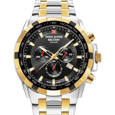Swiss Alpine Military 7043.9147 Star Fighter Chronograph Herrenuhr 47mm 10ATM Swiss Alpine Military 7043.9147 Star Fighter Chronograph Herrenuhr 47mm 10ATM