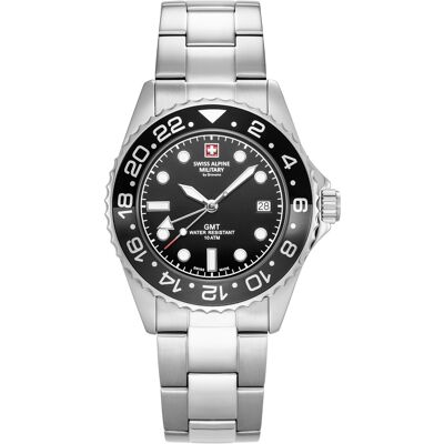 Swiss Alpine Military 7052.1122 Herrenuhr Nautilus GMT 42mm 10ATM Swiss Alpine Military 7052.1122 Herrenuhr Nautilus GMT 42mm 10ATM