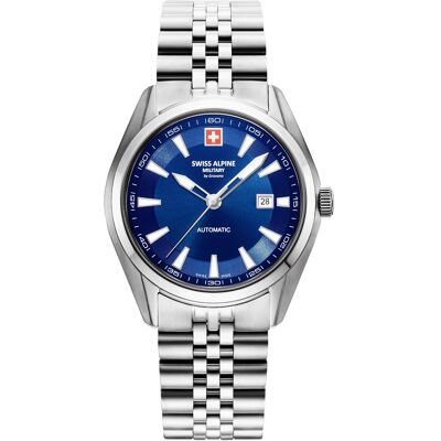 Swiss Alpine Military 7091.2135 Herrenuhr Automatik 43mm 10ATM Swiss Alpine Military 7091.2135 Herrenuhr Automatik 43mm 10ATM