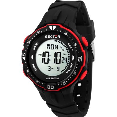 Sector R3251280001 EX-26 Herrenuhr Digitaluhr 44mm 10ATM Sector R3251280001 EX-26 Herrenuhr Digitaluhr 44mm 10ATM