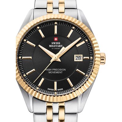 Swiss Military by Chrono Swiss Military SM34065.04 Herrenuhr 40mm 5ATM Swiss Military by Chrono Swiss Military SM34065.04 Herrenuhr 40mm 5ATM