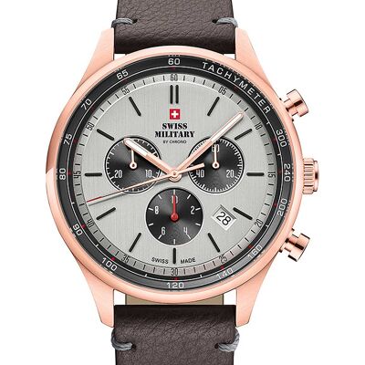 Swiss Military by Chrono Swiss Military SM34081.09 Chronograph Herrenuhr 42mm 10ATM Swiss Military by Chrono Swiss Military SM34081.09 Chronograph Herrenuhr 42mm 10ATM