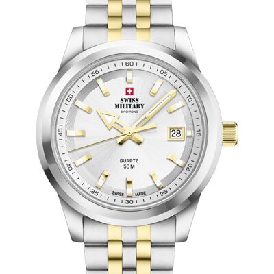 Swiss Military by Chrono Swiss Military SM34094.04 Herrenuhr 41mm 5ATM Swiss Military by Chrono Swiss Military SM34094.04 Herrenuhr 41mm 5ATM