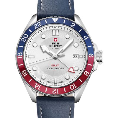 Swiss Military by Chrono Swiss Military SM34095.05 Herrenuhr 43mm 10ATM Swiss Military by Chrono Swiss Military SM34095.05 Herrenuhr 43mm 10ATM