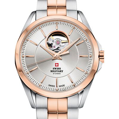 Swiss Military by Chrono Swiss Military SMA34085.29 Automatik Herrenuhr 40mm 10ATM Swiss Military by Chrono Swiss Military SMA34085.29 Automatik Herrenuhr 40mm 10ATM