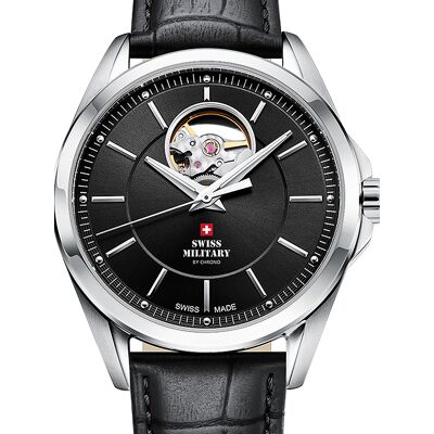 Swiss Military by Chrono Swiss Military SMA34085.33 Automatik Herrenuhr 40mm 10ATM Swiss Military by Chrono Swiss Military SMA34085.33 Automatik Herrenuhr 40mm 10ATM