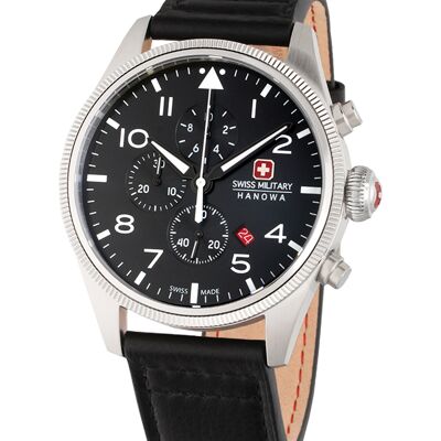 Swiss Military Hanowa SMWGI0000401 Thunderbolt Chronograph Herrenuhr 43mm 10ATM Swiss Military Hanowa SMWGI0000401 Thunderbolt Chronograph Herrenuhr 43mm 10ATM