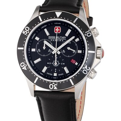 Swiss Military Hanowa SMWGC2100705 Flagship X Chronograph Herrenuhr 43mm 10ATM Swiss Military Hanowa SMWGC2100705 Flagship X Chronograph Herrenuhr 43mm 10ATM