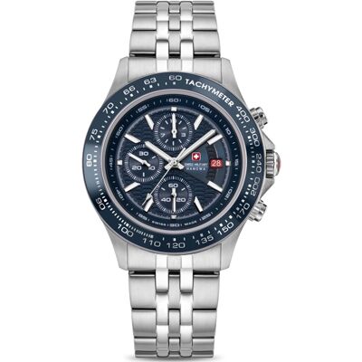 Swiss Military Hanowa SMWGI0003403 Herrenuhr Watchman Chrono 43mm 10ATM Swiss Military Hanowa SMWGI0003403 Herrenuhr Watchman Chrono 43mm 10ATM