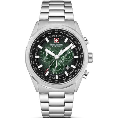 Swiss Military Hanowa SMWGI0004206 Herrenuhr Navalus Pro Chrono 43mm 10ATM Swiss Military Hanowa SMWGI0004206 Herrenuhr Navalus Pro Chrono 43mm 10ATM