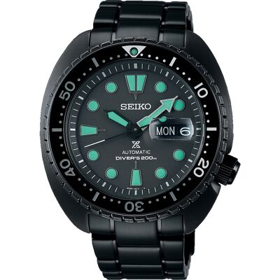 Seiko SRPK43K1 Prospex Automatik Diver Night Vision King Turtle 200M Seiko SRPK43K1 Prospex Automatik Diver Night Vision King Turtle 200M