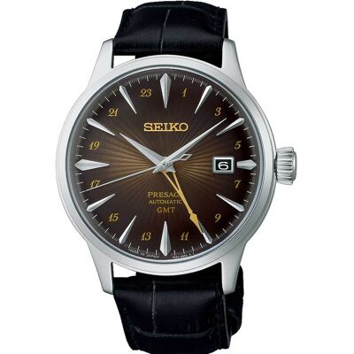 Seiko SSK039J1 Presage Cocktail Time GMT Rusty Nail Seiko SSK039J1 Presage Cocktail Time GMT Rusty Nail