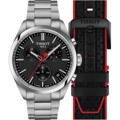 Tissot T1504171105101 Herrenuhr PR 100 Vuelta Set m. 2. Band 40mm 10ATM Tissot T1504171105101 Herrenuhr PR 100 Vuelta Set m. 2. Band 40mm 10ATM