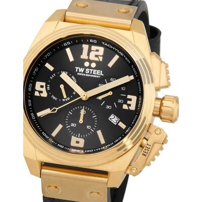 TW STEEL TW-Steel TW1118 Herrenuhr Canteen Chronograph 46mm 10ATM TW STEEL TW-Steel TW1118 Herrenuhr Canteen Chronograph 46mm 10ATM
