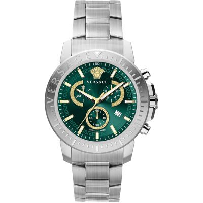 Versace VE2E00821 New Chronograph Herrenuhr 45mm 5ATM Versace VE2E00821 New Chronograph Herrenuhr 45mm 5ATM