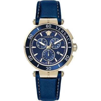 Versace VE3L00322 Greca Chronograph Herrenuhr 45mm 5ATM Versace VE3L00322 Greca Chronograph Herrenuhr 45mm 5ATM