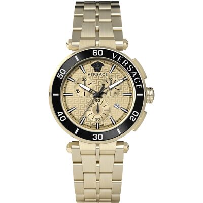 Versace VE3L00622 Greca Chronograph Herrenuhr 45mm 5ATM Versace VE3L00622 Greca Chronograph Herrenuhr 45mm 5ATM