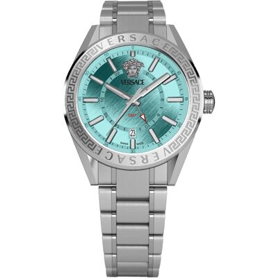Versace VEAFA0324 Herrenuhr V-Code GMT 42mm 5ATM Versace VEAFA0324 Herrenuhr V-Code GMT 42mm 5ATM