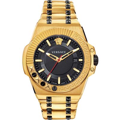 Versace VEDY00619 Chain Reaction Herrenuhr 46mm 5ATM Versace VEDY00619 Chain Reaction Herrenuhr 46mm 5ATM