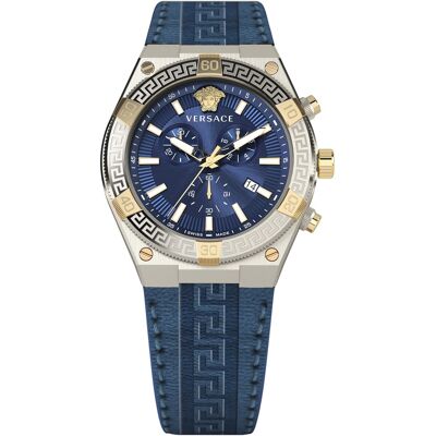 Versace VESO00322 Herrenuhr Sporty Greca Chrono 46mm 5ATM Versace VESO00322 Herrenuhr Sporty Greca Chrono 46mm 5ATM