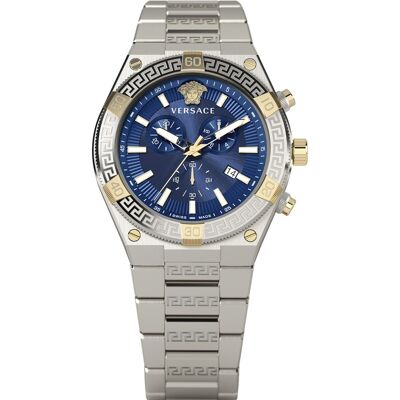 Versace VESO00522 Herrenuhr Sporty Greca Chrono 46mm 5ATM Versace VESO00522 Herrenuhr Sporty Greca Chrono 46mm 5ATM