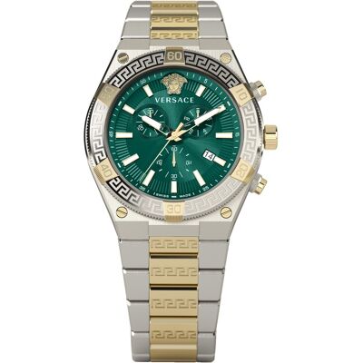 Versace VESO00622 Herrenuhr Sporty Greca Chrono 46mm 5ATM Versace VESO00622 Herrenuhr Sporty Greca Chrono 46mm 5ATM