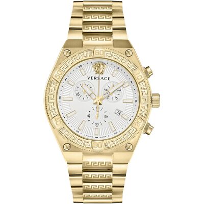 Versace VESO00822 Greca Sporty Chronograph Herrenuhr 46mm 5ATM Versace VESO00822 Greca Sporty Chronograph Herrenuhr 46mm 5ATM
