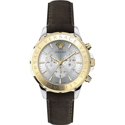 Versace VEV601323 Signature Chronograph Herrenuhr 44mm 5ATM Versace VEV601323 Signature Chronograph Herrenuhr 44mm 5ATM