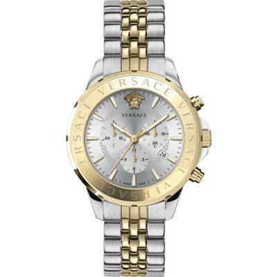 Versace VEV601623 Signature Chronograph Herrenuhr 44mm 5ATM Versace VEV601623 Signature Chronograph Herrenuhr 44mm 5ATM