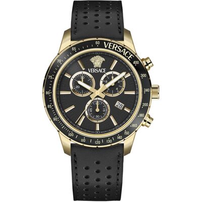 Versace VEZCA0224 Herrenuhr Sport Chronograph 44mm 5ATM Versace VEZCA0224 Herrenuhr Sport Chronograph 44mm 5ATM