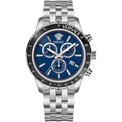 Versace VEZCA0324 Herrenuhr Sport Chronograph 44mm 5ATM Versace VEZCA0324 Herrenuhr Sport Chronograph 44mm 5ATM