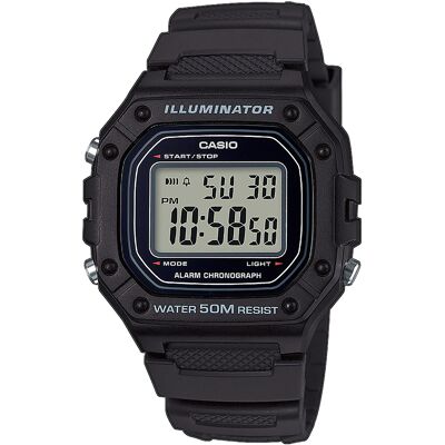 Casio W-218H-1AVEF Collection Herrenuhr 43mm 5ATM Casio W-218H-1AVEF Collection Herrenuhr 43mm 5ATM