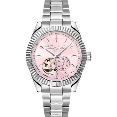 Thomas Sabo WA0418-201-204 Damenuhr Rebel Pink Automatik 36mm 5ATM Thomas Sabo WA0418-201-204 Damenuhr Rebel Pink Automatik 36mm 5ATM