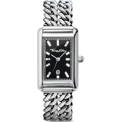 Thomas Sabo WA0453-201-203 Damenuhr Elegance Schwarz 22mm 3ATM Thomas Sabo WA0453-201-203 Damenuhr Elegance Schwarz 22mm 3ATM