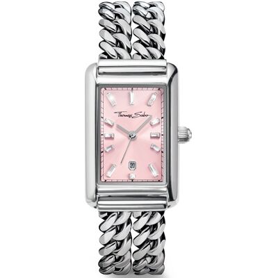 Thomas Sabo WA0454-201-204 Damenuhr Elegance Pink 22mm 3ATM Thomas Sabo WA0454-201-204 Damenuhr Elegance Pink 22mm 3ATM