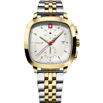 Wenger 01.1933.107 Herrenuhr Vintage Classic Chronograph 40mm 5ATM Wenger 01.1933.107 Herrenuhr Vintage Classic Chronograph 40mm 5ATM