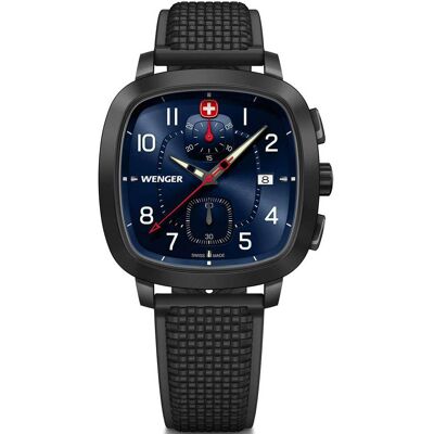 Wenger 01.1933.113 Herrenuhr Vintage Sport Chronograph 40mm 5ATM Wenger 01.1933.113 Herrenuhr Vintage Sport Chronograph 40mm 5ATM
