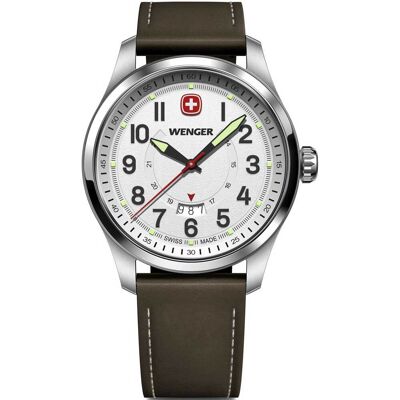 Wenger 01.0541.120 Herrenuhr Terragraph 43mm 10ATM Wenger 01.0541.120 Herrenuhr Terragraph 43mm 10ATM