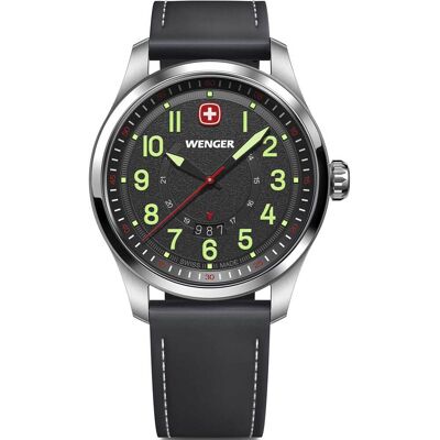 Wenger 01.0541.121 Herrenuhr Terragraph 43mm 10ATM Wenger 01.0541.121 Herrenuhr Terragraph 43mm 10ATM