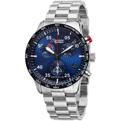 Zeppelin 7298M-3-Set Eurofighter Typhoon Quarz Herrenuhr 43mm 10ATM Zeppelin 7298M-3-Set Eurofighter Typhoon Quarz Herrenuhr 43mm 10ATM