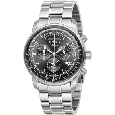 Zeppelin 7680MB-2 Herrenuhr 100 Jahre Zeppelin Chronograph 43mm 5ATM Zeppelin 7680MB-2 Herrenuhr 100 Jahre Zeppelin Chronograph 43mm 5ATM