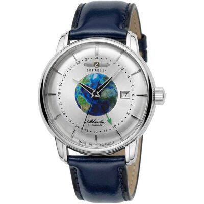 Zeppelin 8468-1 Atlatnic Automatik GMT Herrenuhr 43mm 5ATM Zeppelin 8468-1 Atlatnic Automatik GMT Herrenuhr 43mm 5ATM