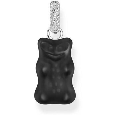 Thomas Sabo PE967-052-11 Großer schwarzer Goldbären Anhänger + Zirkonia Damen Thomas Sabo PE967-052-11 Großer schwarzer Goldbären Anhänger + Zirkonia Damen