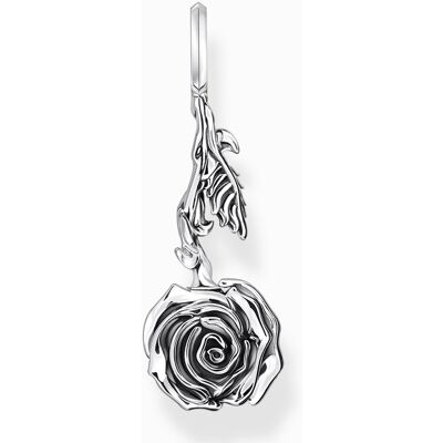 Thomas Sabo PE981-637-21 Anhänger midnight rose silber groß Damen Thomas Sabo PE981-637-21 Anhänger midnight rose silber groß Damen
