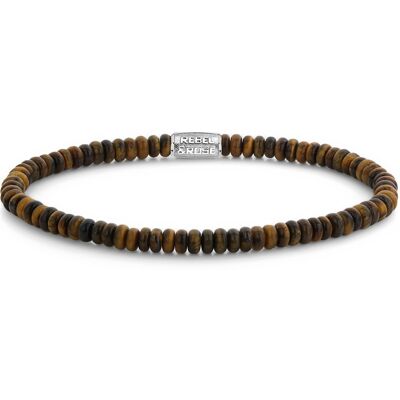 Rebel & Rose RR-40162-S-S Armband Tiger Lily Round Slices Rebel & Rose RR-40162-S-S Armband Tiger Lily Round Slices