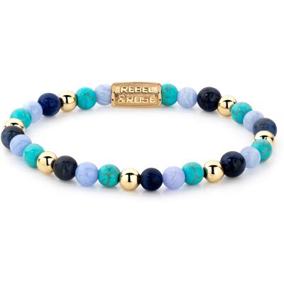 Rebel & Rose Armband Winter Blues RR-60043-G-S Damen Rebel & Rose Armband Winter Blues RR-60043-G-S Damen